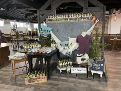 wine display